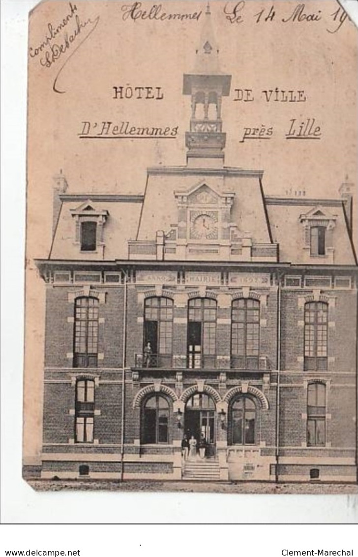 HELLEMES - Hôtel De Ville - état - Sonstige & Ohne Zuordnung