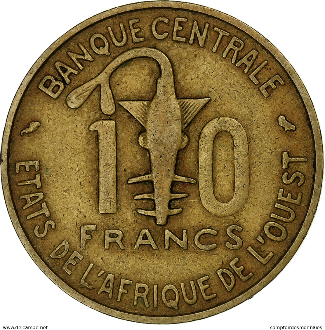 Afrique-Occidentale Française, 10 Francs, 1969, Monnaie De Paris, Cupro-nickel - Sénégal