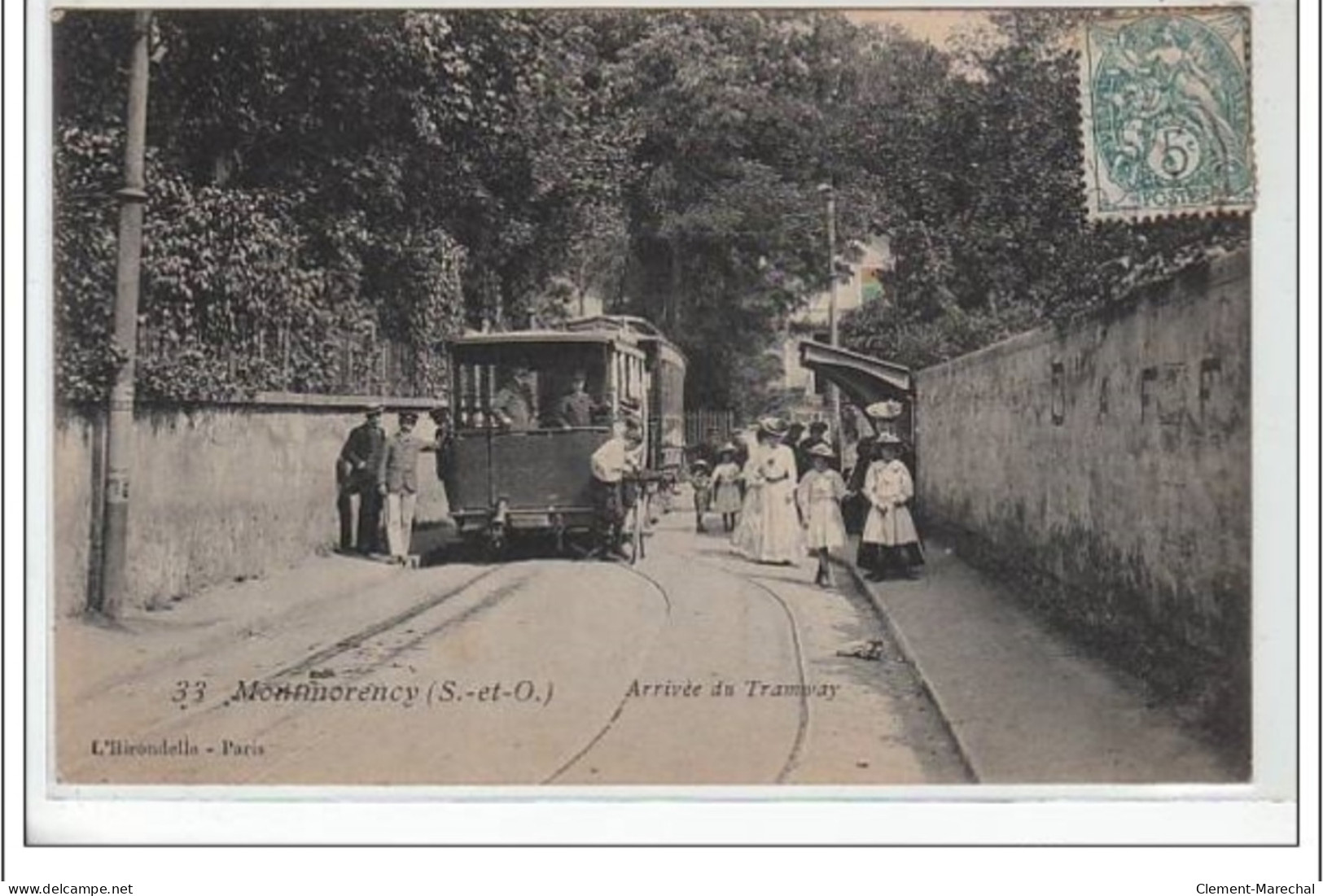 MONTMORENCY : Arrivée Du Tramway - TRAMWAY - Très Bon état - Montmorency