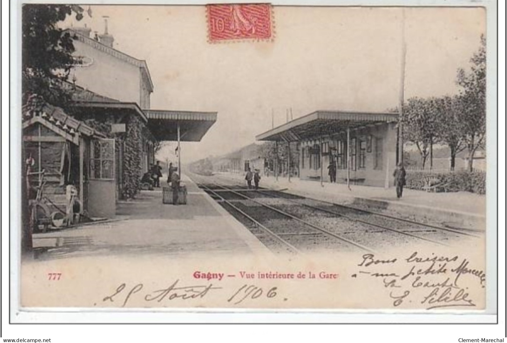 GAGNY : Vue Intérieure De La Gare - Très Bon état - Gagny