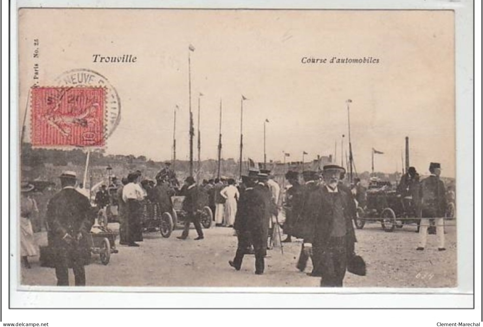 TROUVILLE : Course D'automobiles - Très Bon état - Trouville