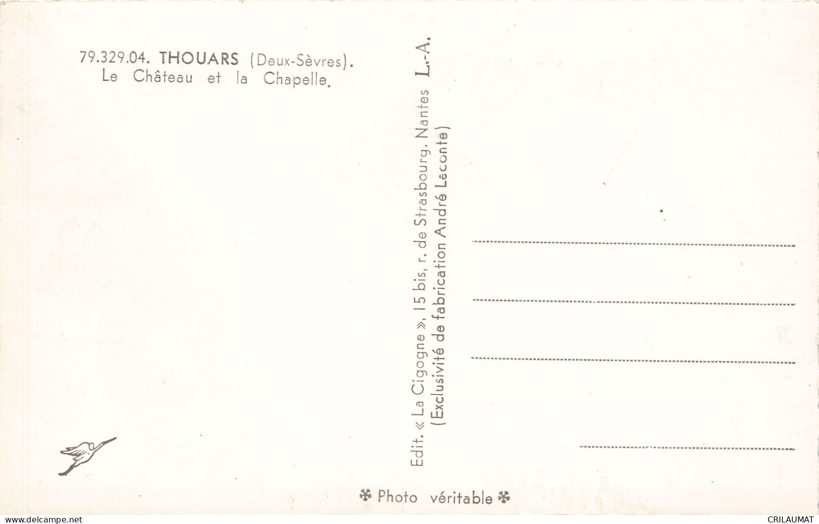 79-THOUARS-N°T5320-D/0309 - Thouars