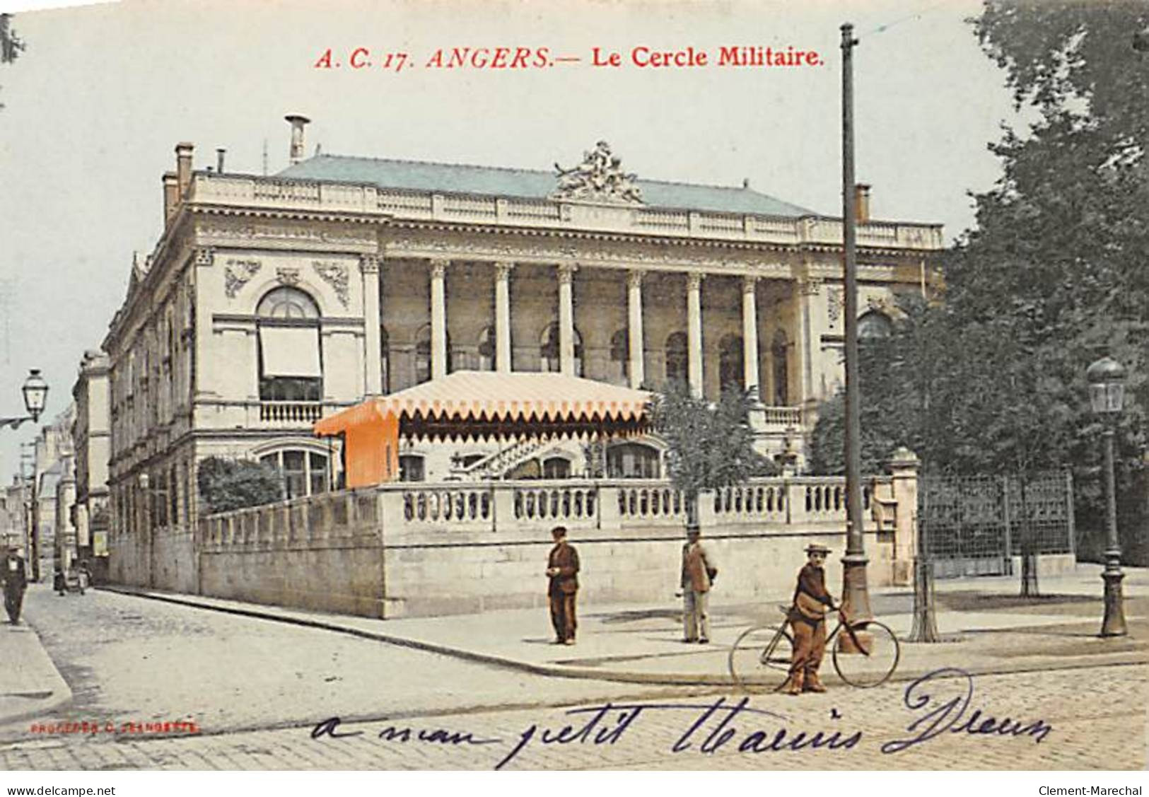 ANGERS - Le Cercle Militaire - Très Bon état - Angers