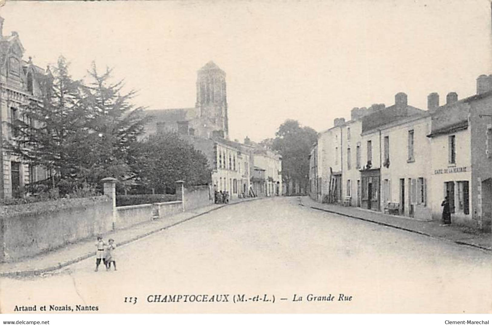 CHAMPTOCEAUX - La Grande Rue - Très Bon état - Champtoceaux