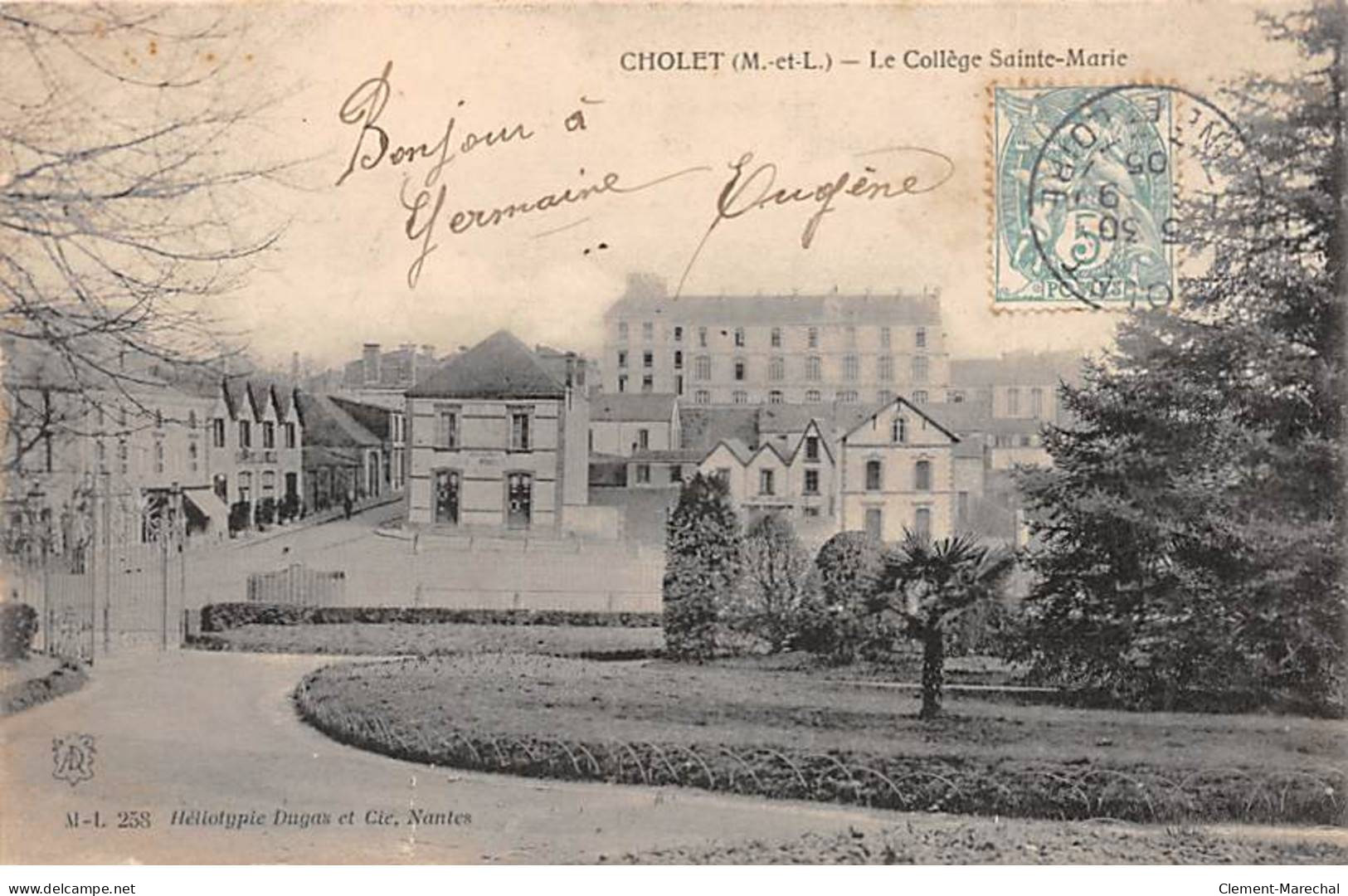 CHOLET - Le Collège Sainte Marie - Très Bon état - Cholet