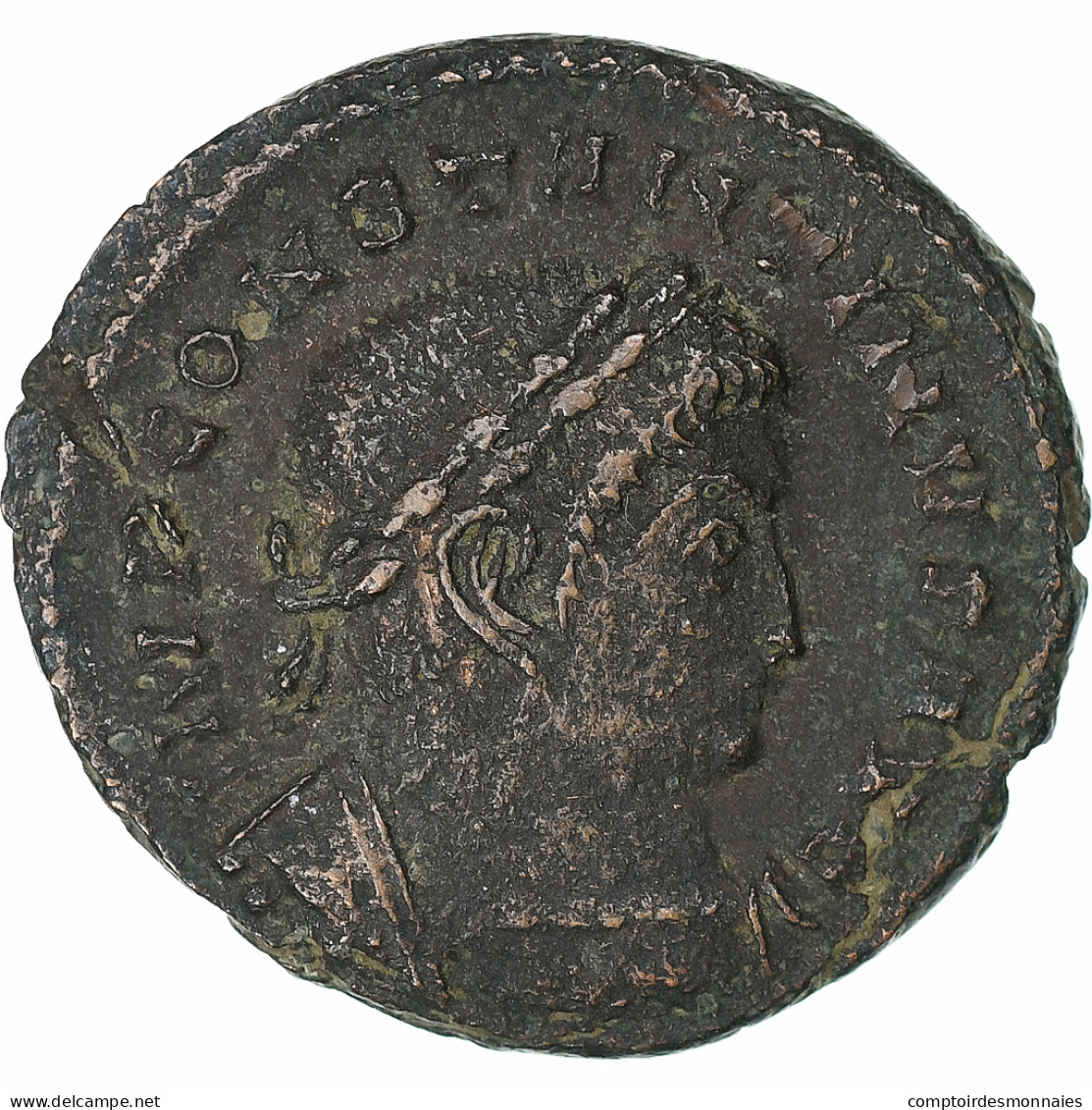 Constantin I, Follis, 314-315, Lugdunum, Cuivre, TB+, RIC:20 - El Imperio Christiano (307 / 363)