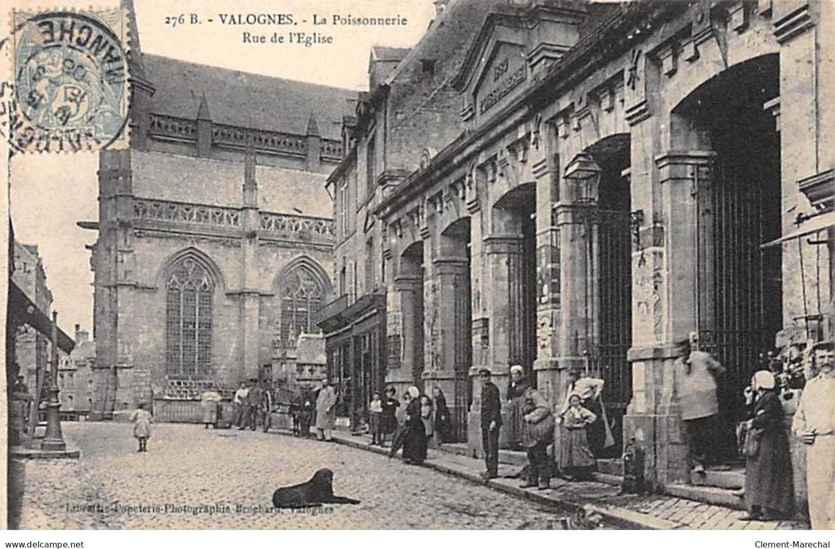 VALOGNES - La Poissonnerie - Rue De L'Eglise - Très Bon état - Valognes