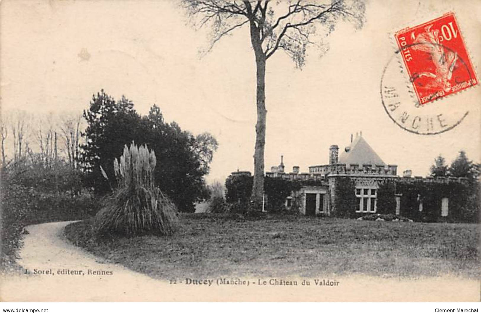 DUCEY - Le Château Du Valdoir - Très Bon état - Ducey