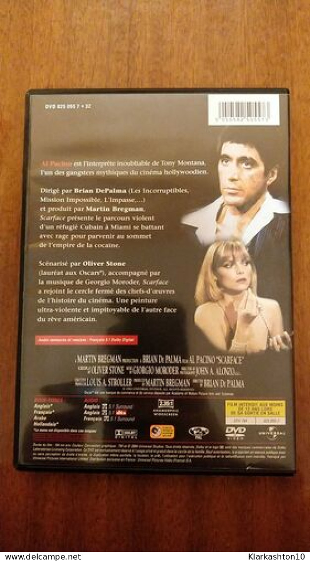 DVD - Scarface (Al Pacino) - Sonstige & Ohne Zuordnung