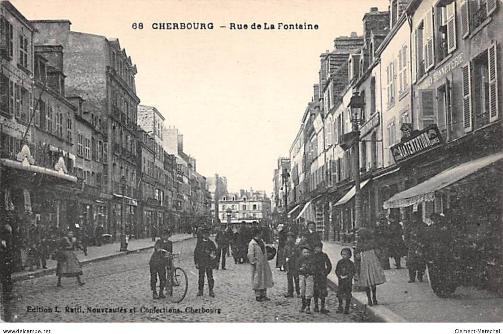 CHERBOURG - Rue De La Fontaine - Très Bon état - Cherbourg