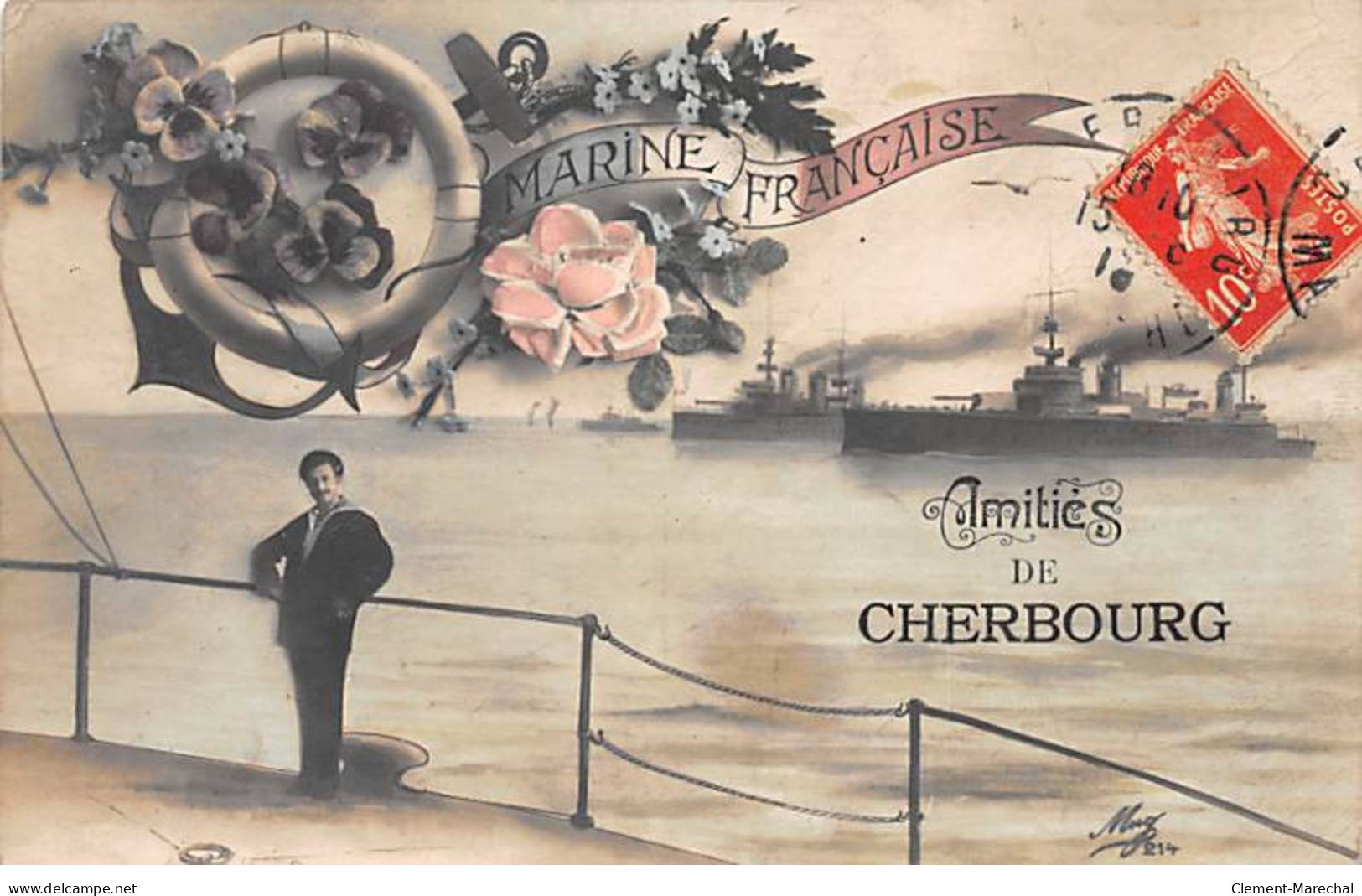 Amitiés De CHERBOURG - Très Bon état - Cherbourg