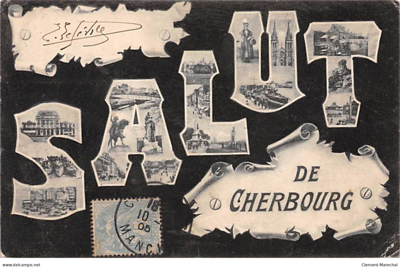 Salut De CHERBOURG - Très Bon état - Cherbourg