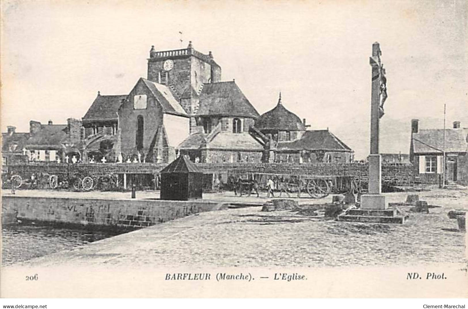 BARFLEUR - L'Eglise - Très Bon état - Barfleur