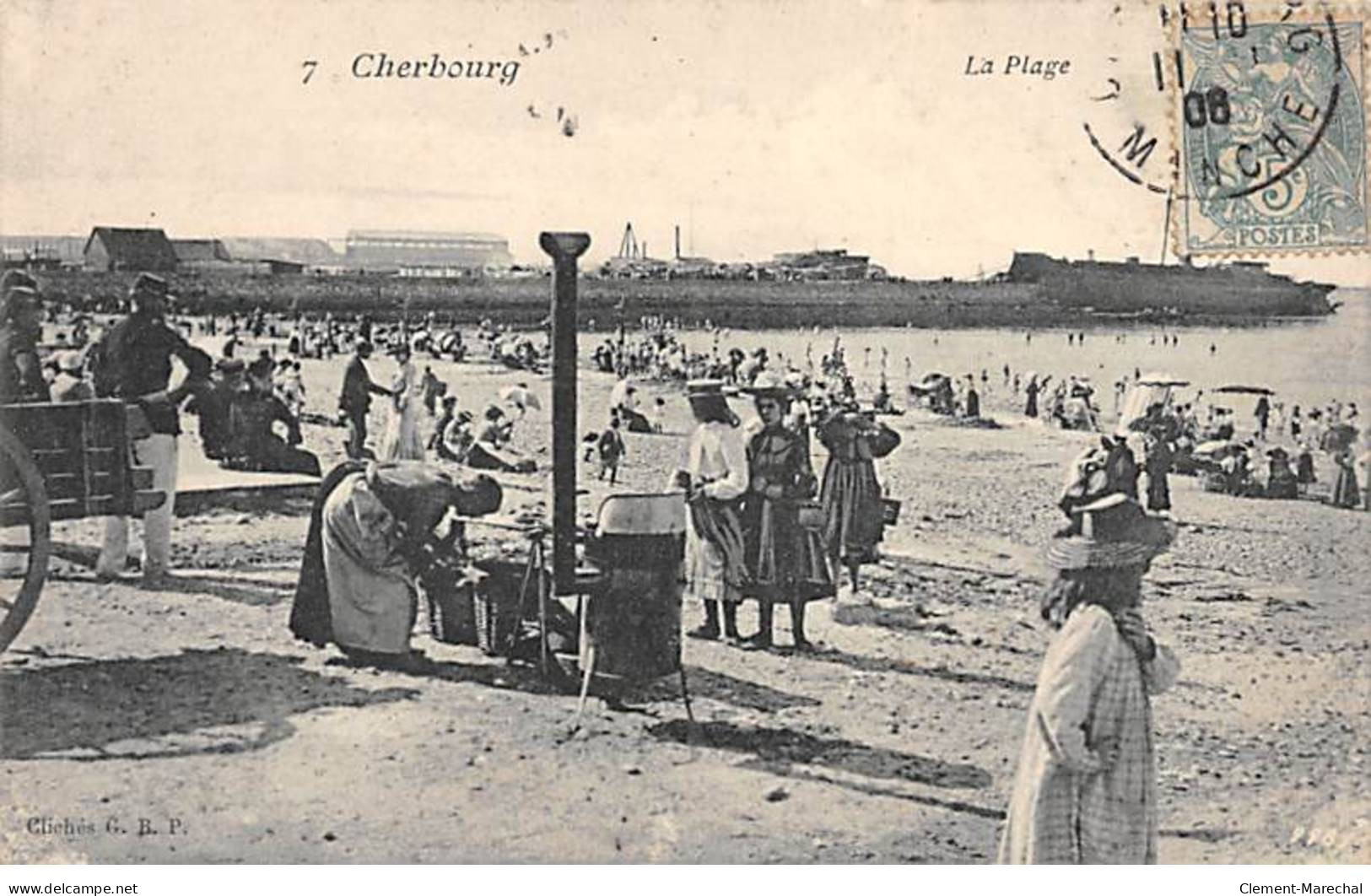 CHERBOURG - La Plage - Très Bon état - Cherbourg