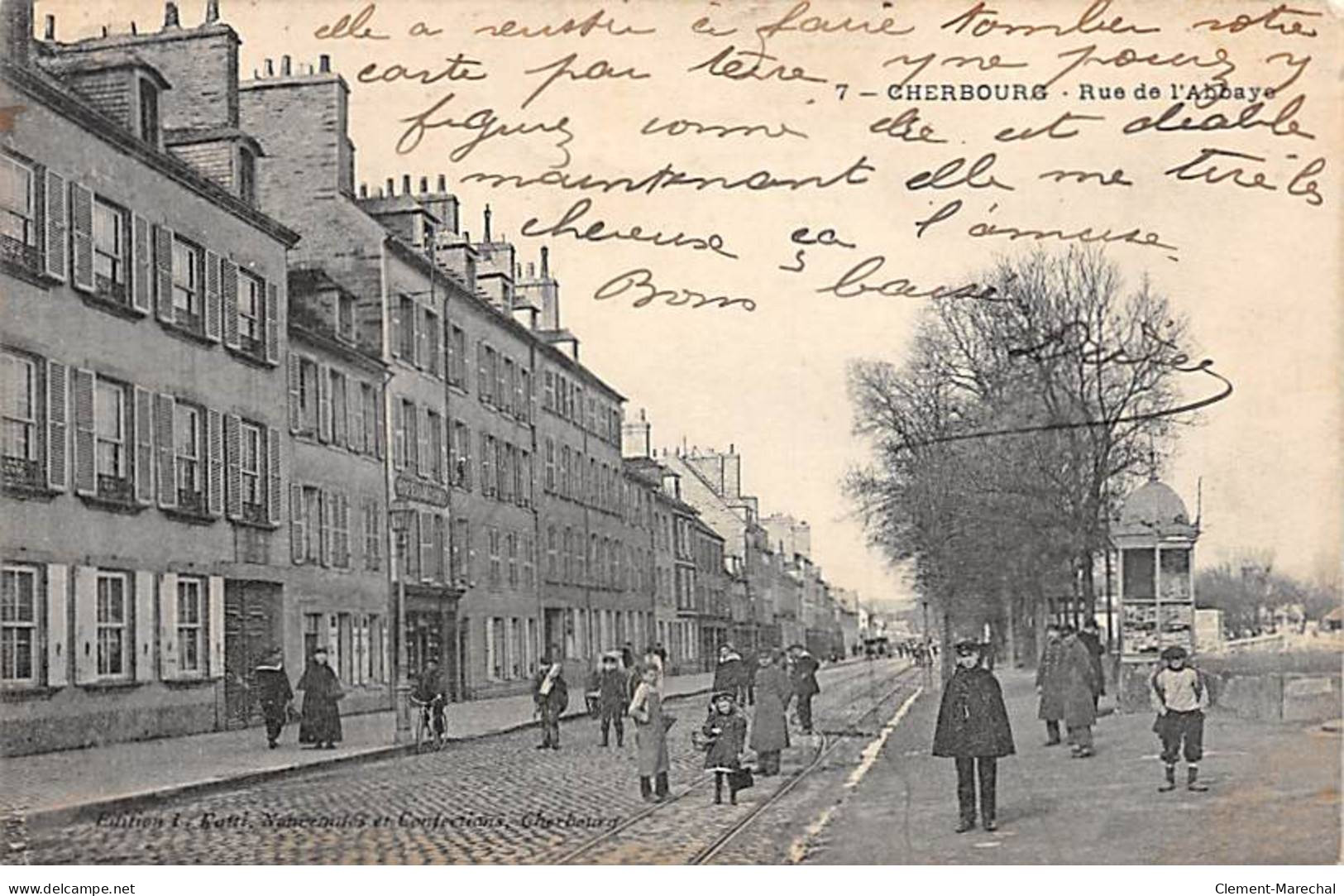 CHERBOURG - Rue De L'Abbaye - Très Bon état - Cherbourg