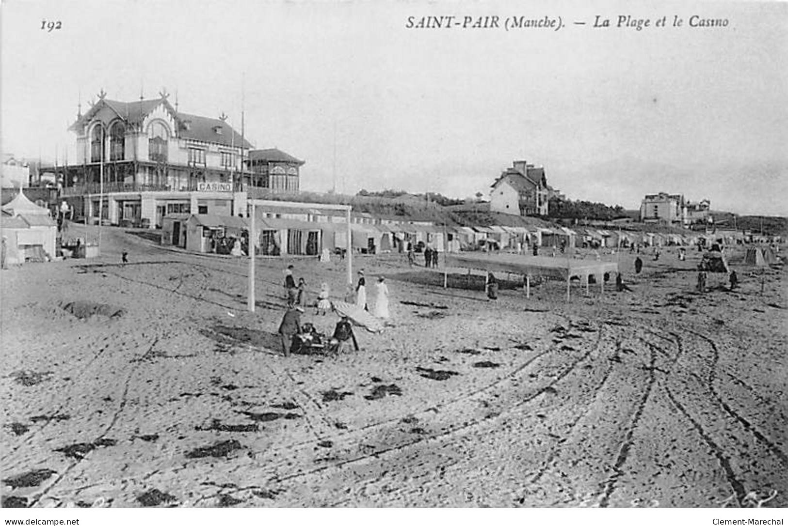 SAINT PAIR - La Plage Et Le Casino - Très Bon état - Saint Pair Sur Mer