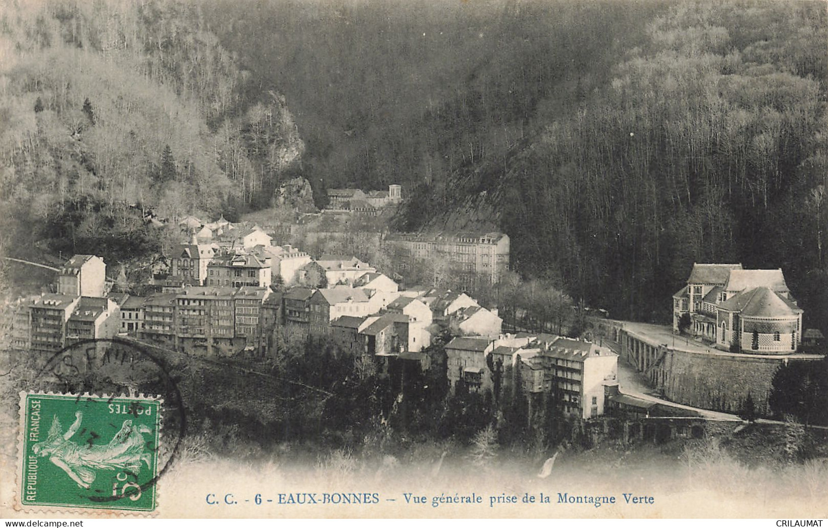 64-EAUX BONNES-N°T5321-G/0263 - Eaux Bonnes