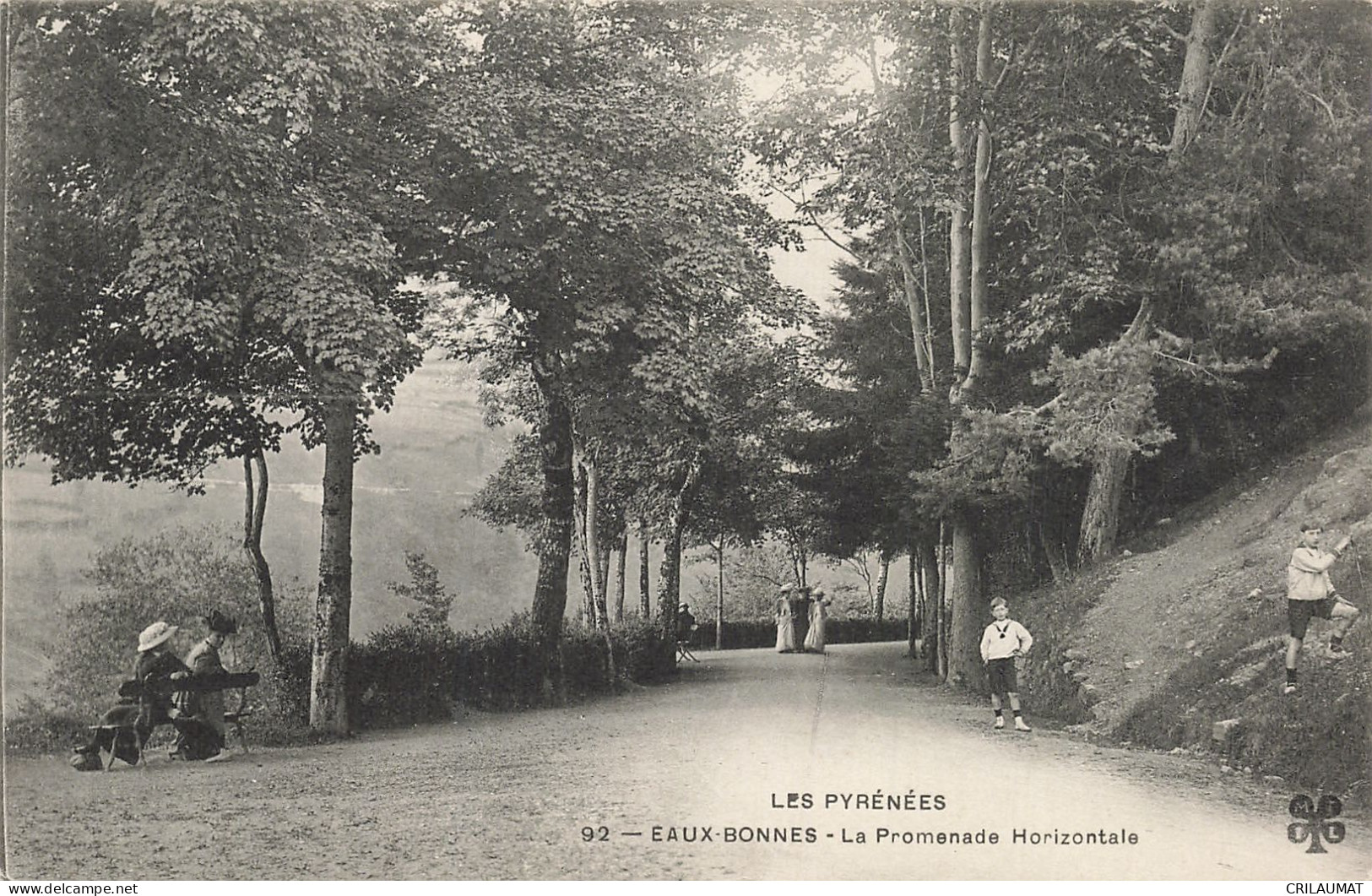 64-EAUX BONNES-N°T5321-G/0173 - Eaux Bonnes