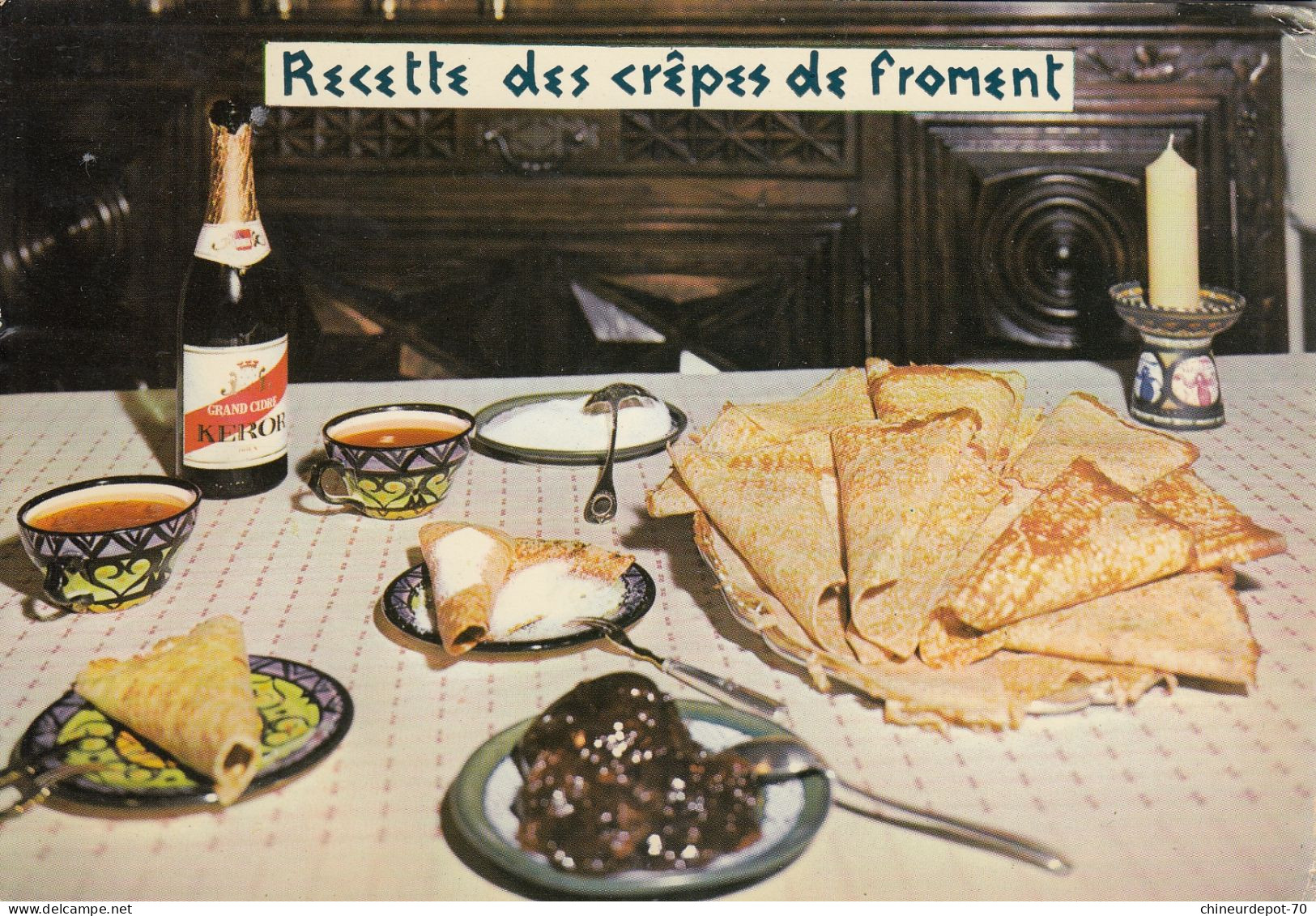 RECETTE  CREPES DE FROMENT - Recettes (cuisine)