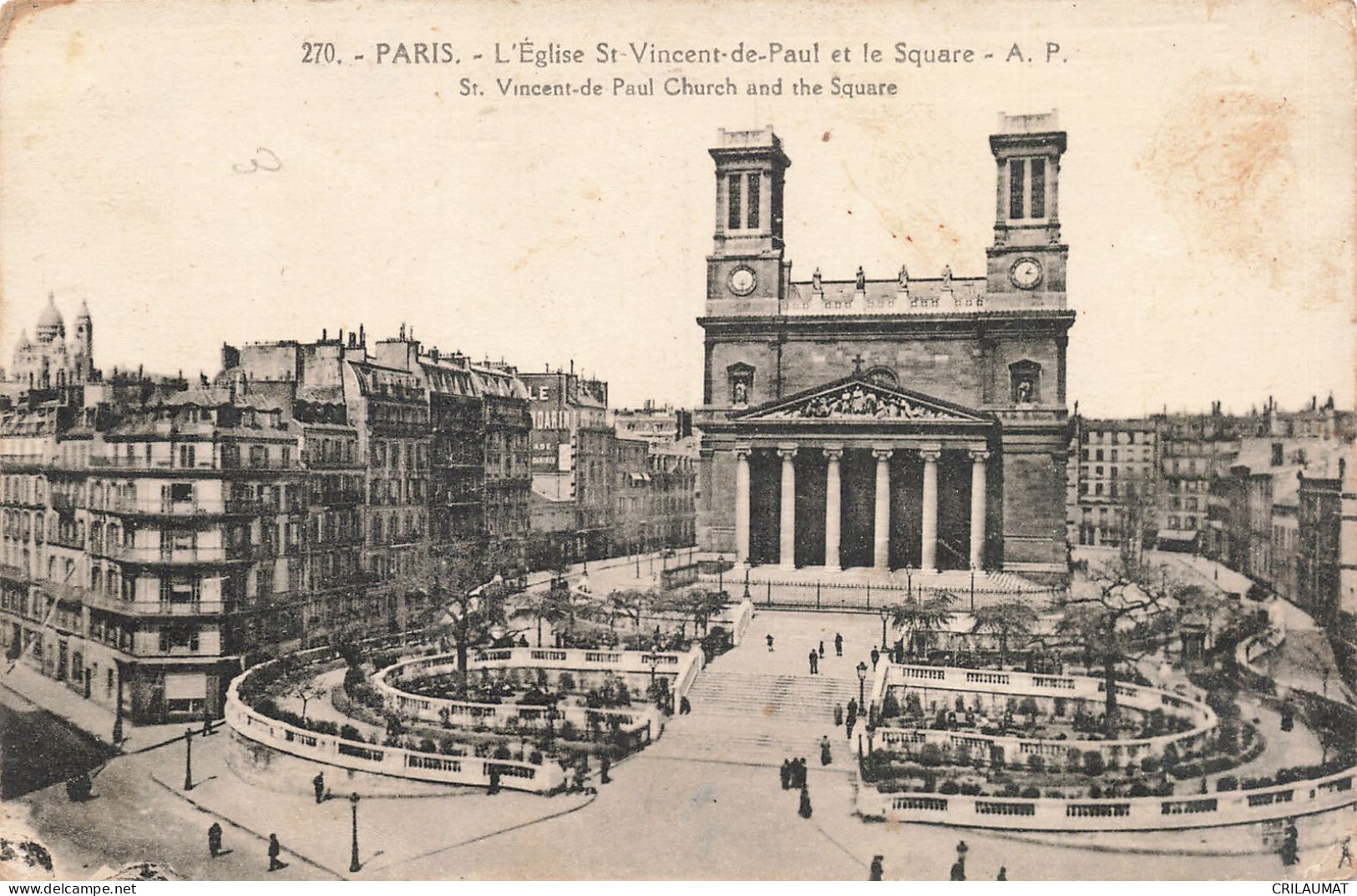 75-PARIS EGLISE SAINT VINCENT DE PAUL-N°T5322-A/0107 - Kerken