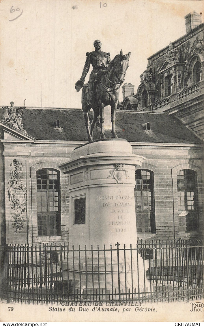 60-CHANTILLY-N°T5321-H/0301 - Chantilly