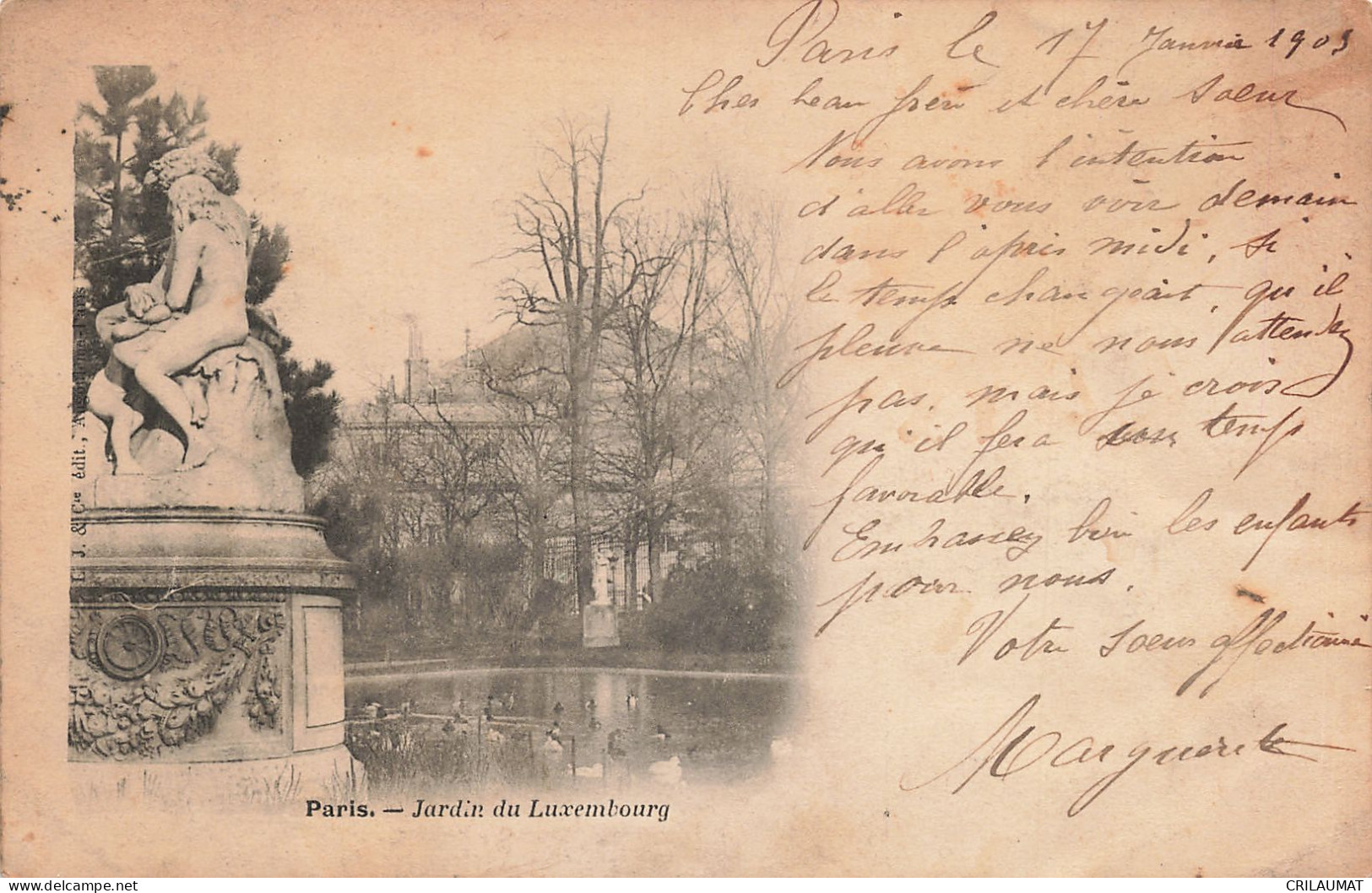 75-PARIS-JARDIN DU LUXEMBOURG-N°T5322-H/0173 - Parques, Jardines