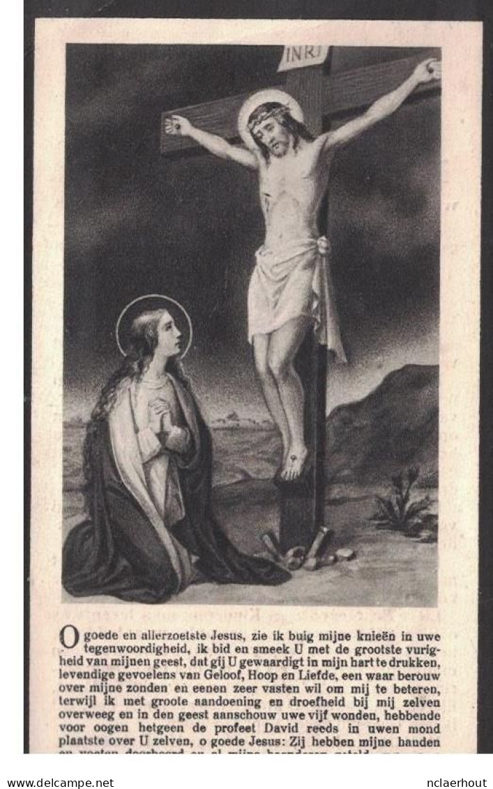 2405-01k Henri De Picker - Schpens - De Swaef Oedelem 1860 - Knesselare 1931 - Images Religieuses