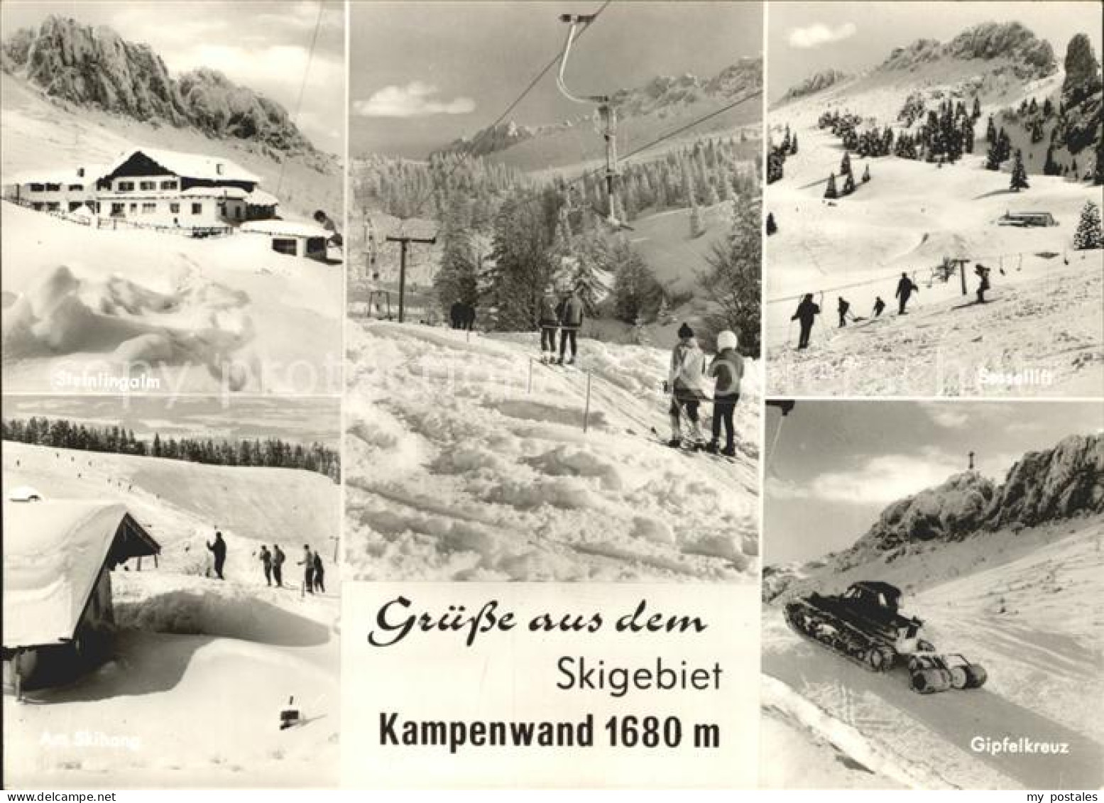 72178794 Kampenwand Chiemgau Steilingalm Sessellift Gipfelkreuz Aschau - Sonstige & Ohne Zuordnung