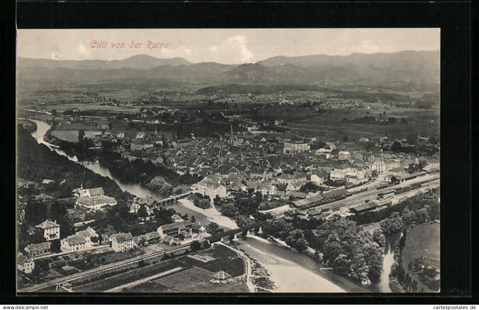 AK Cilli, Ortsansicht Von Der Ruine  - Slovénie