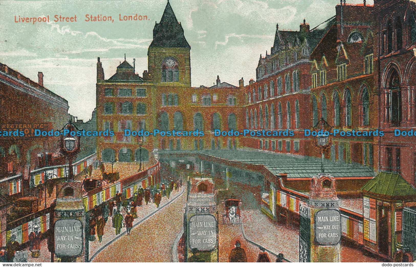 R113806 Liverpool Street Station. London. 1907 - Sonstige & Ohne Zuordnung