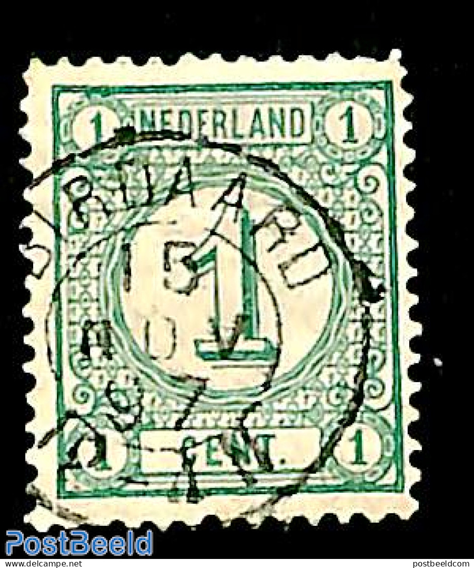 Netherlands, Kleinrond Cancellations 1897 Kleinrond BIRDAARD  On NVPH No. 31, Used - Andere & Zonder Classificatie