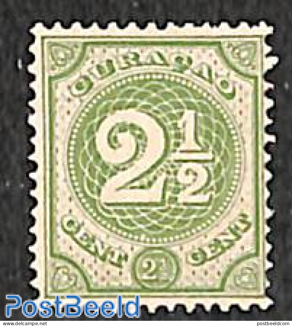 Netherlands Antilles 1889 2.5c, Stamp Out Of Set, Mint NH - Otros & Sin Clasificación