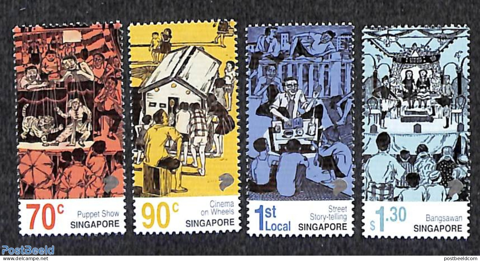 Singapore 2019 Street Stories 4v, Mint NH, Various - Street Life - Non Classés