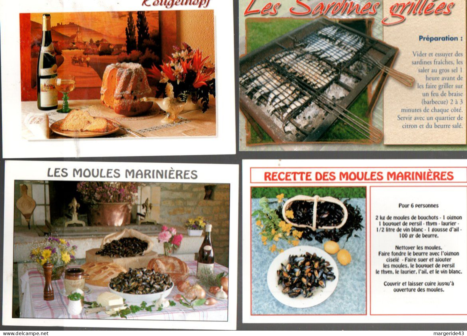 LOT DE 48 RECETTES DE CUISINE NEUVES - 5 - 99 Postales