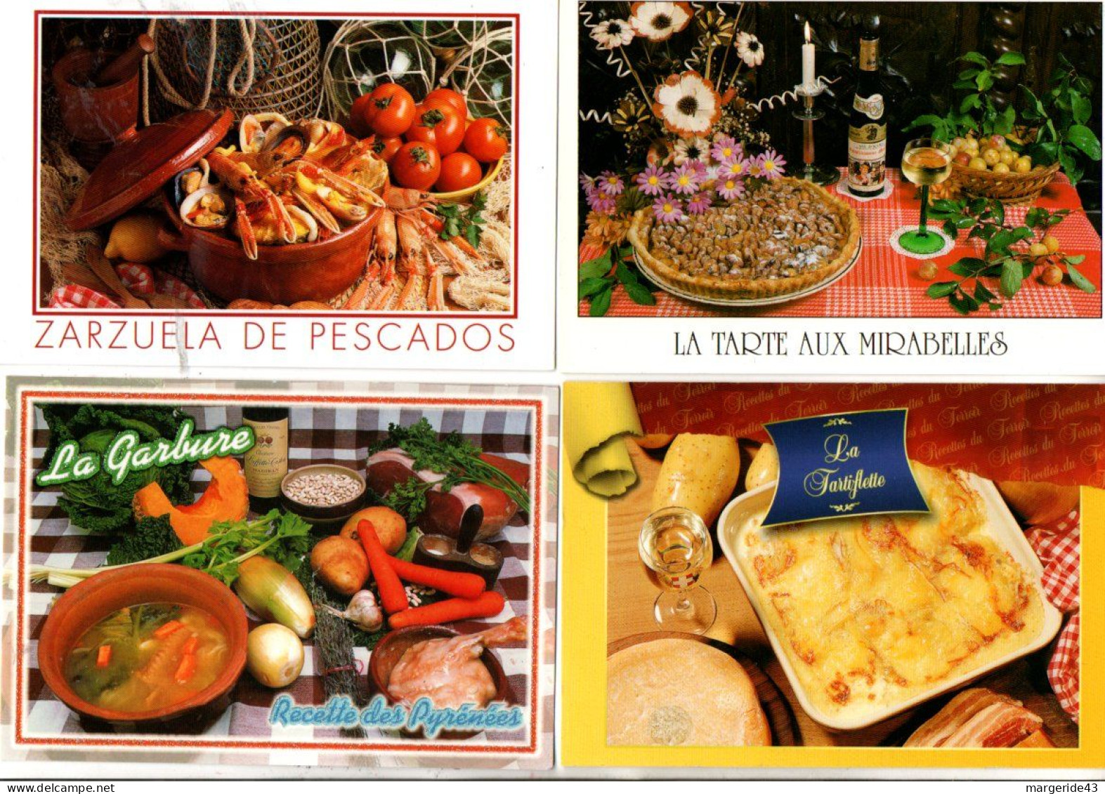 LOT DE 48 RECETTES DE CUISINE NEUVES