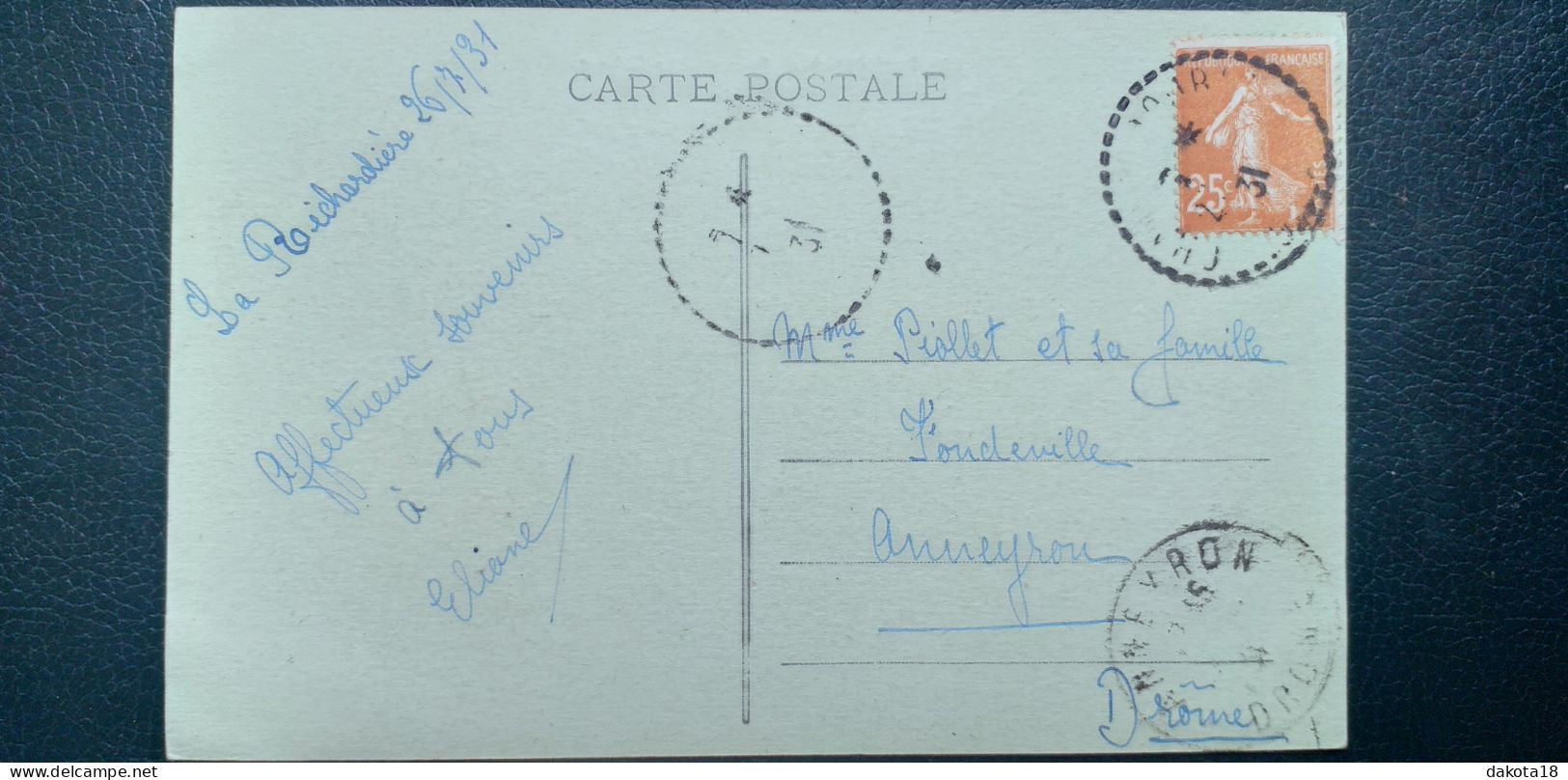 26  , Châteaudouble , Entrée  Du Château En 1931 - Sonstige & Ohne Zuordnung