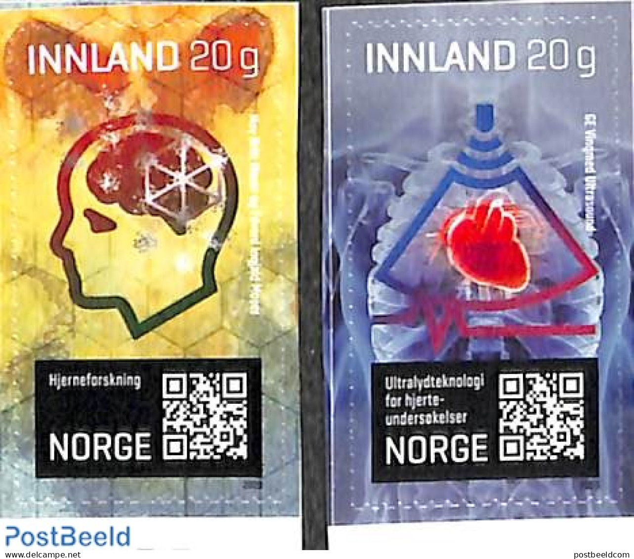 Norway 2020 Innovation 2v S-a, Mint NH, Science - Inventors - Unused Stamps