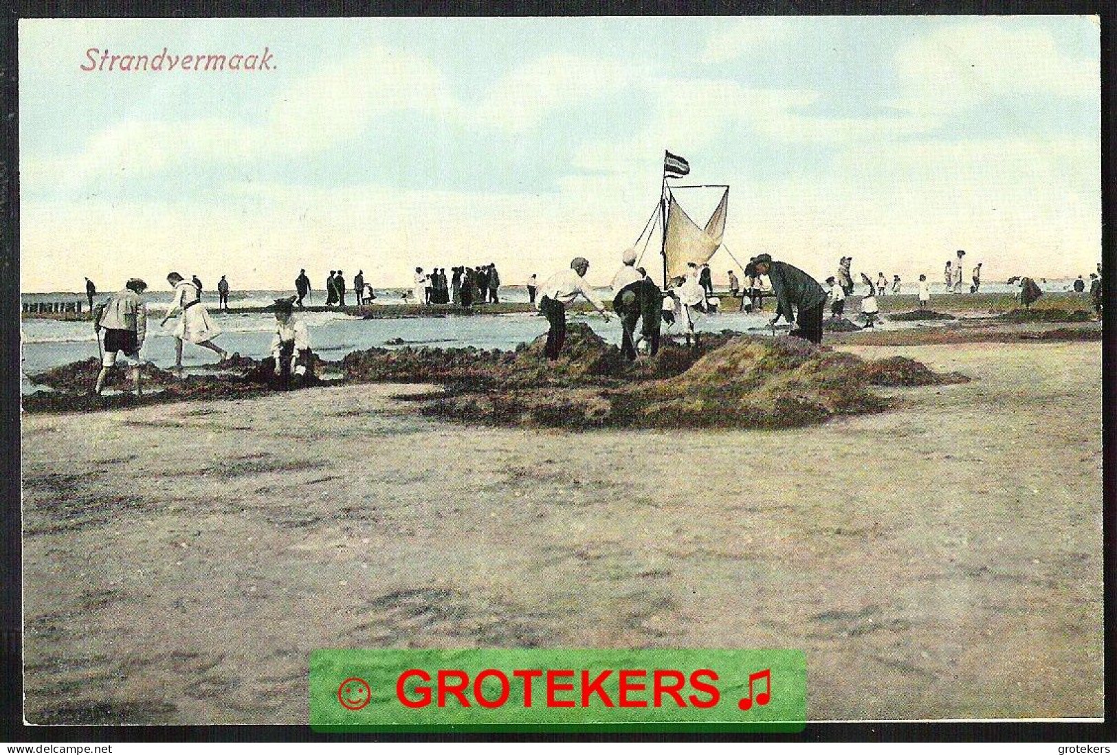 SCHEVENINGEN Strandvermaak Ca 1910 - Scheveningen