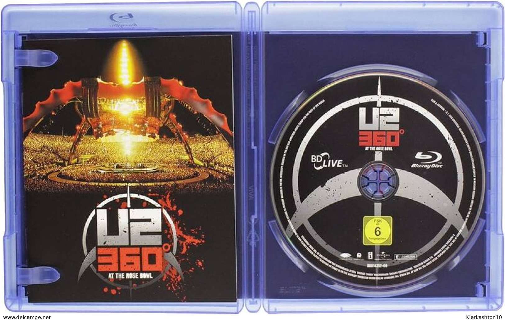 Blu-Ray - U2 360° : At The Rose Bowl - Other & Unclassified