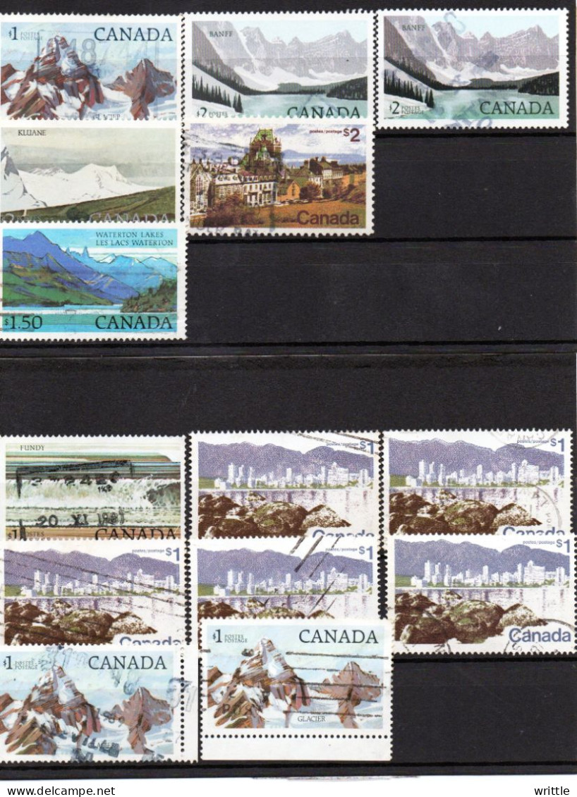 Canada Lot 1 Lot Timbres GF Côte Mini 60 € - Collections