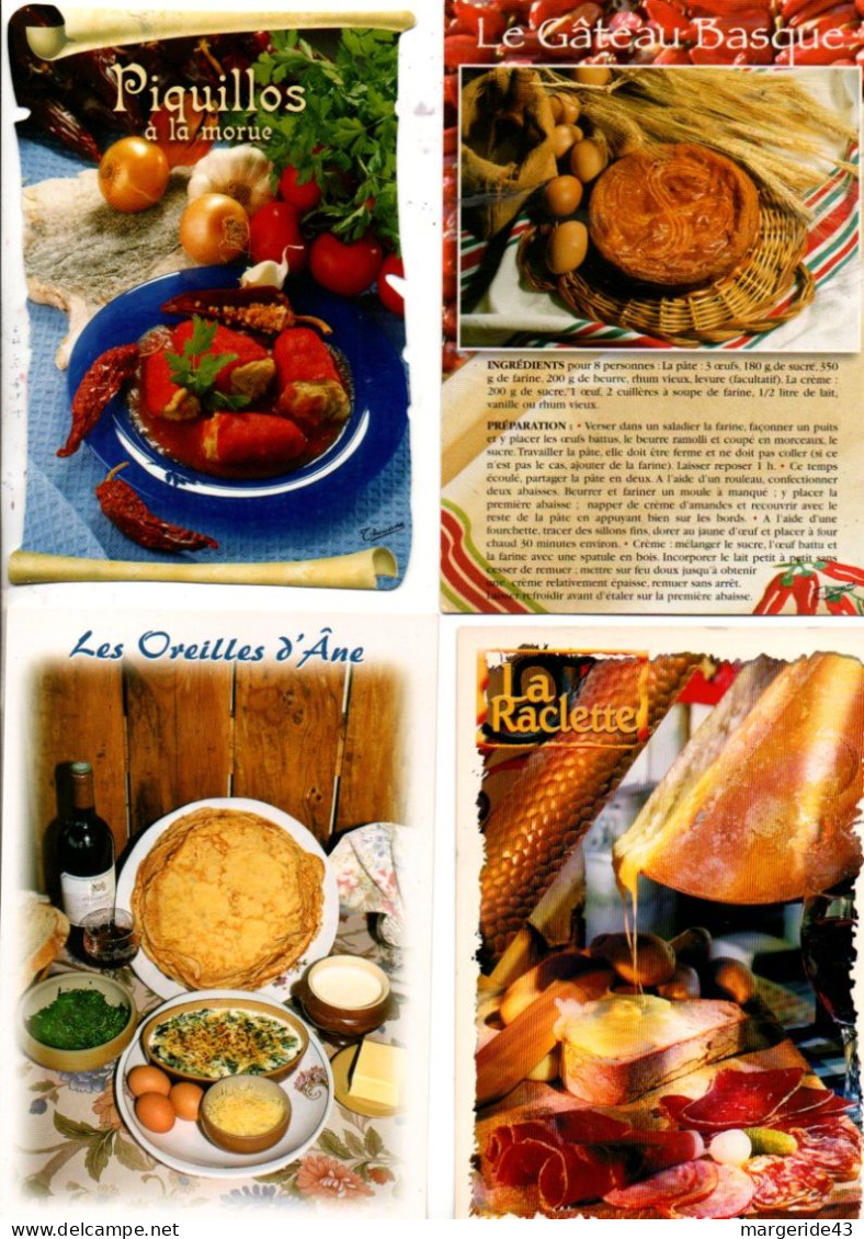 LOT DE 52 RECETTES DE CUISINE NEUVES