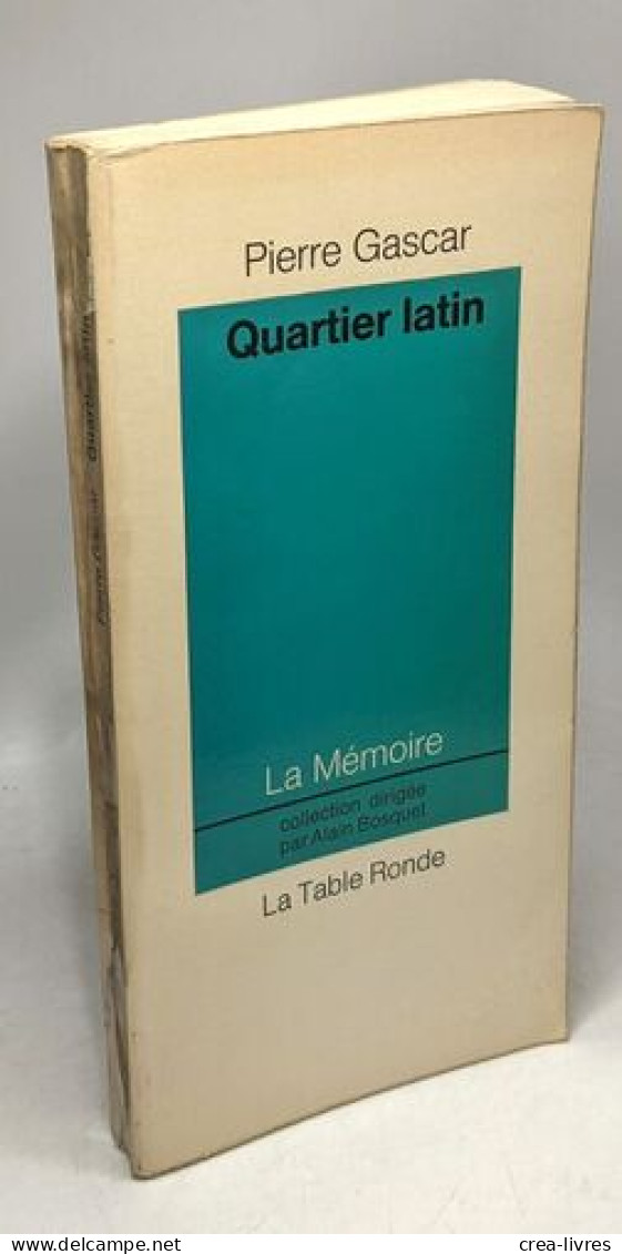 Quartier Latin - La Mémoire - Otros & Sin Clasificación