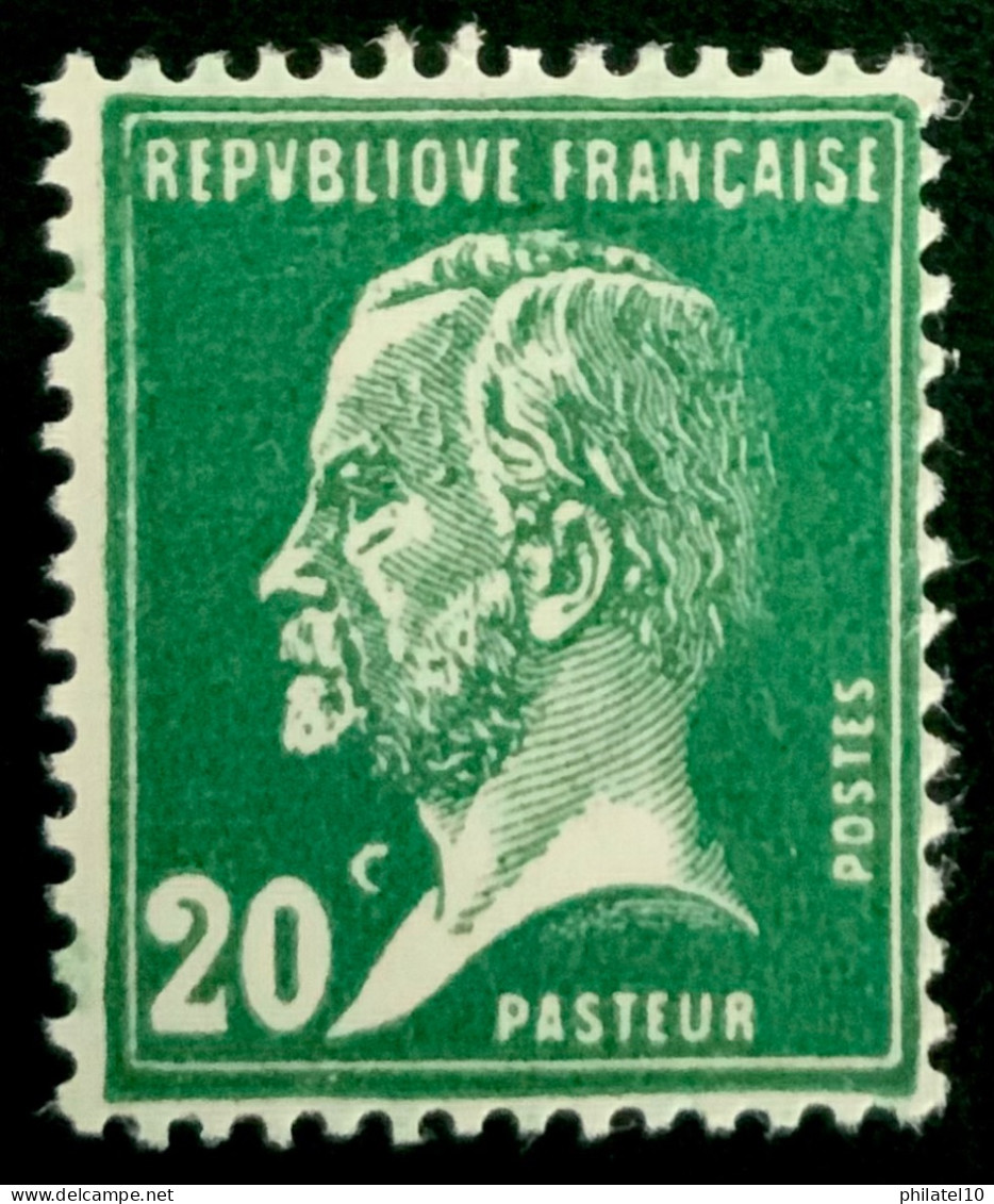 1926 FRANCE N 172 - PASTEUR 20c - NEUF** - 1922-26 Pasteur