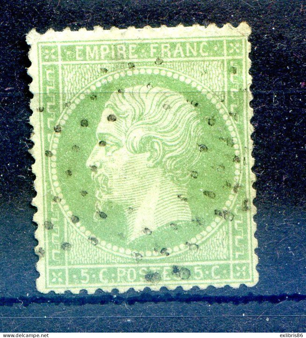 060524 FRANCE EMPIRE N° 20    Oblitéré - 1862 Napoleon III