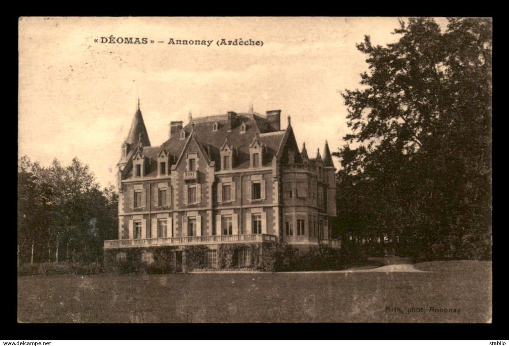 07 - ANNONAY - CHATEAU DEOMAS - Annonay