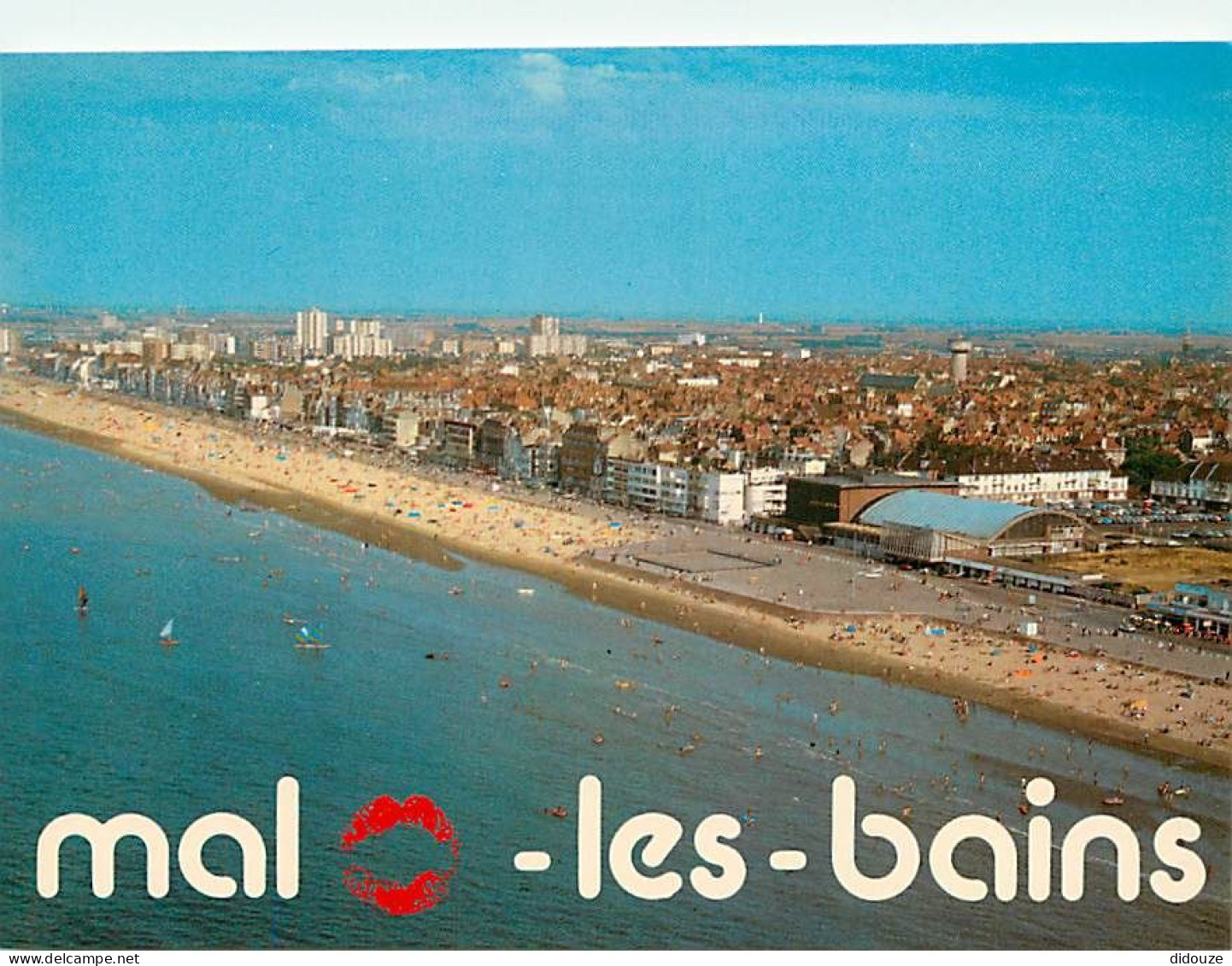 59 - Malo Les Bains - Vue Aérienne De La Plage - Carte Neuve - CPM - Voir Scans Recto-Verso - Malo Les Bains