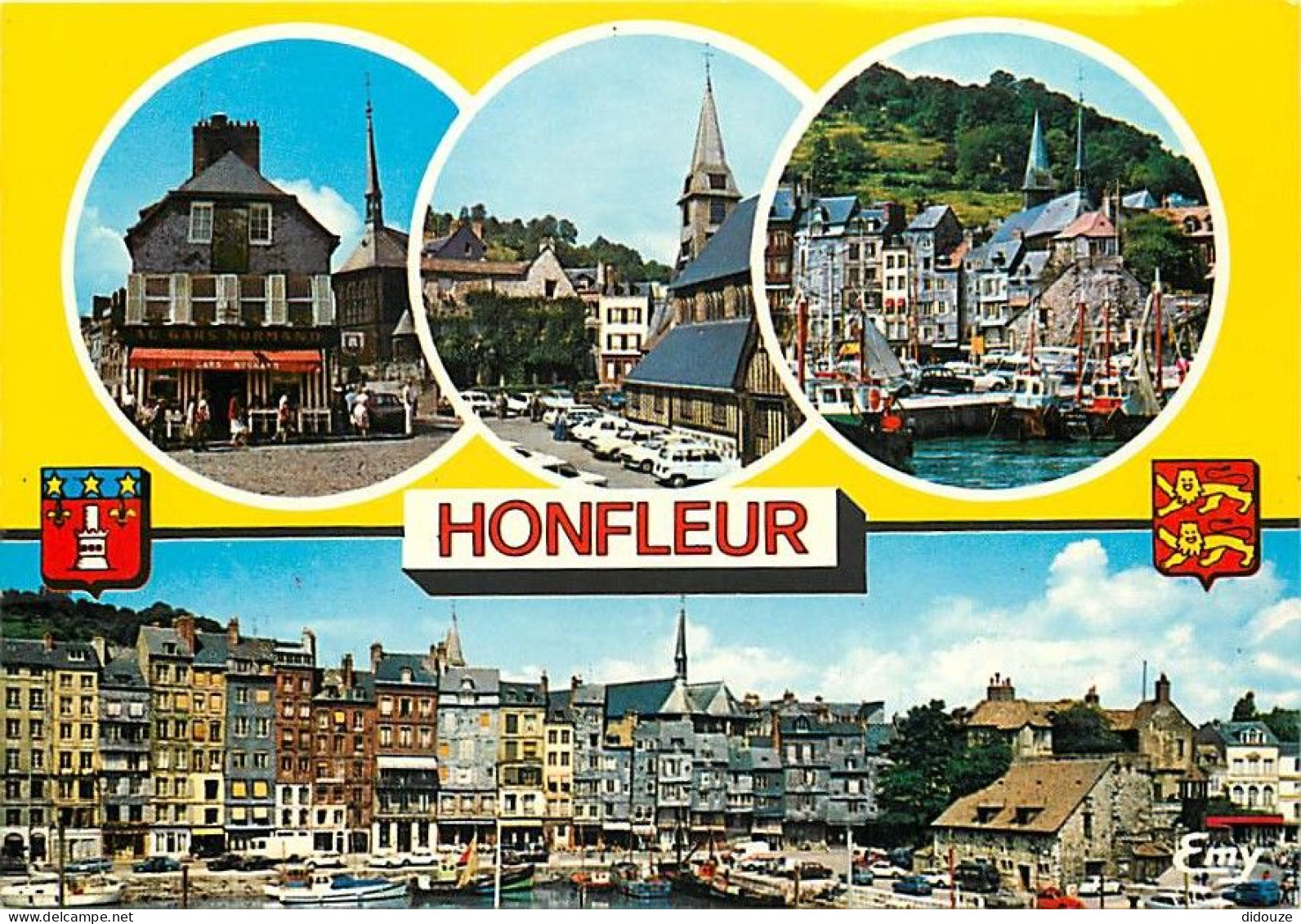 14 - Honfleur - Multivues - Blasons - Carte Neuve - CPM - Voir Scans Recto-Verso - Honfleur