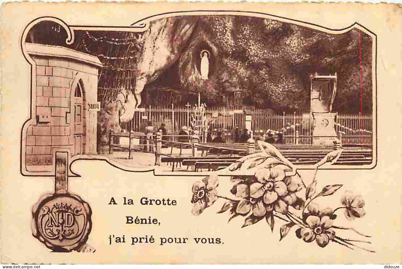 65 - Lourdes - Ville Connue Pour Son Pèlerinage Chrétien - CPA - Voir Scans Recto-Verso - Lourdes