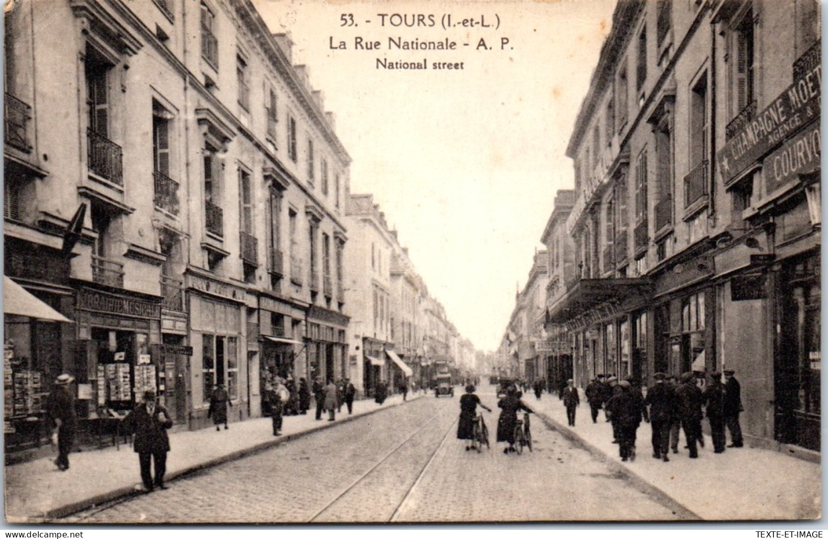 37 TOURS  - Carte Postale Ancienne [69980] - Otros & Sin Clasificación