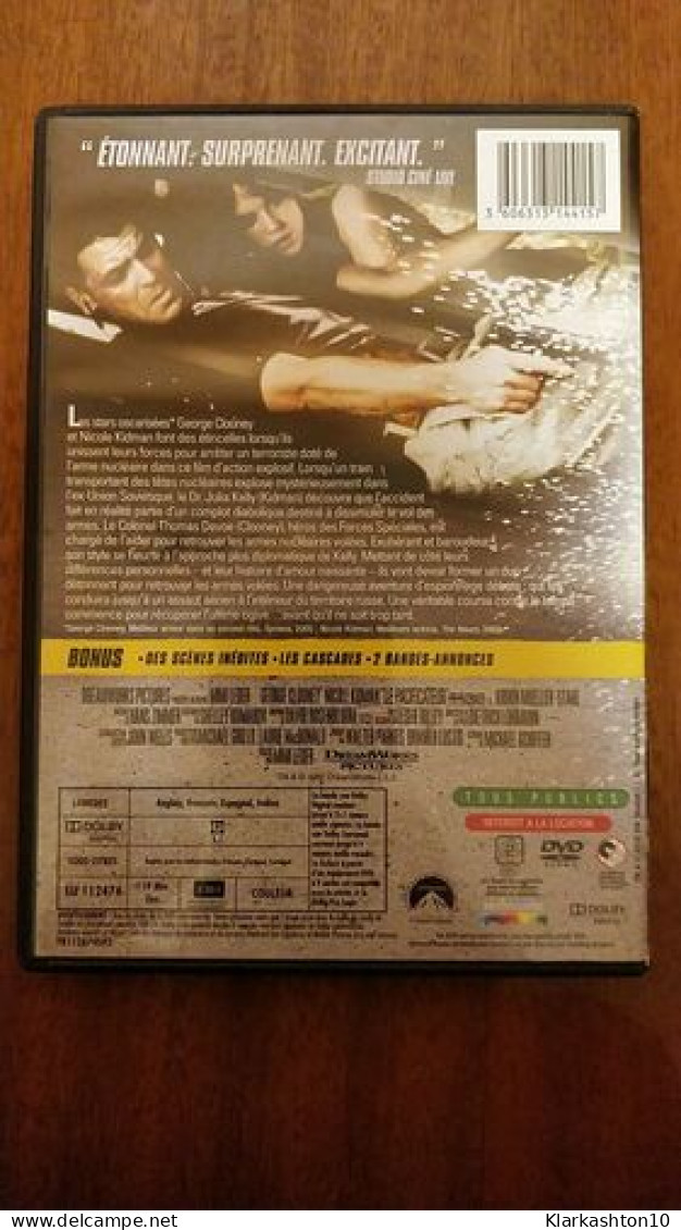 DVD - Le Pacificateur (George Clooney Et Nicole Kidman) - Sonstige & Ohne Zuordnung